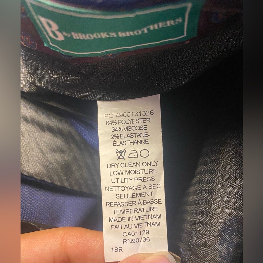 NWT B by Brooks‎ Brothers Boys Dress Pants Trousers Special Occasion - Picture 5 of 6